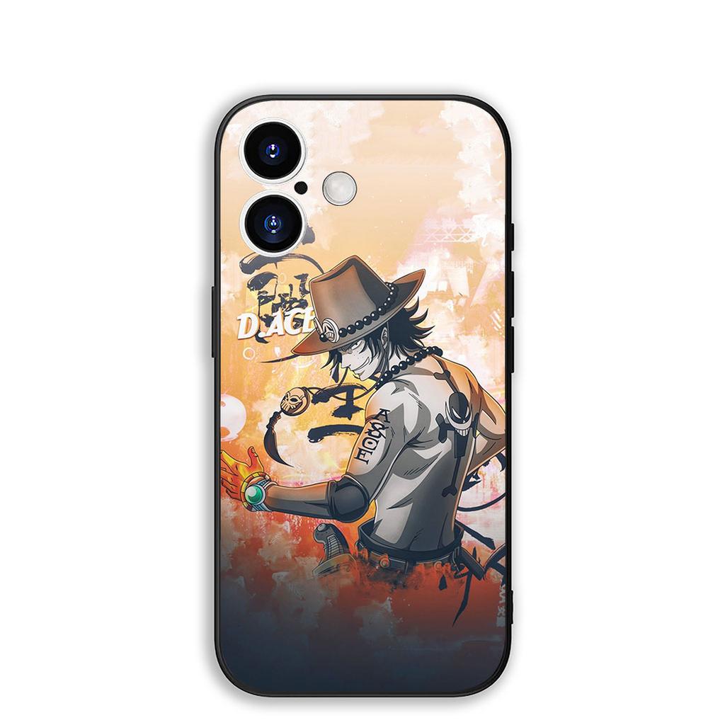 Cover for Xiaomi Redmi Note 13 A3 14 Pro Plus 9T 14C 13C 13X 9C NFC + Pro+ 5G 4G Phone Case Portgas D Ace One Pieces Luffy