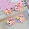 1PC Key Chain Creative Pink Pig 3D Piggy Keychain Lovely Cartoon Keychain Ornament Bag Pendant