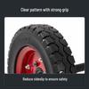 16-inch Solid Rubber Tires for Electric Tricycle and Construction Handcart