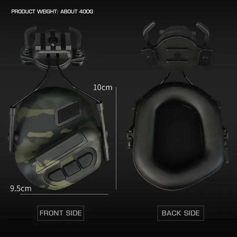 Tactical Gen5 Headset Non-picking Noise-Cancelling Headset For Militar Helmet Headset Baofeng Radio PTT Adapter Mobile Earphone