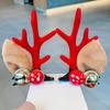 Xmas Ornaments Elk Ear Pine Cone Hairpins Hair Accessories Merry Christmas Decor Antler Hairpin