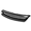 Griglia cofano anteriore Griglia per EK Stile JDM Type R Adatta per Honda Civic 1999 ‑ 2000