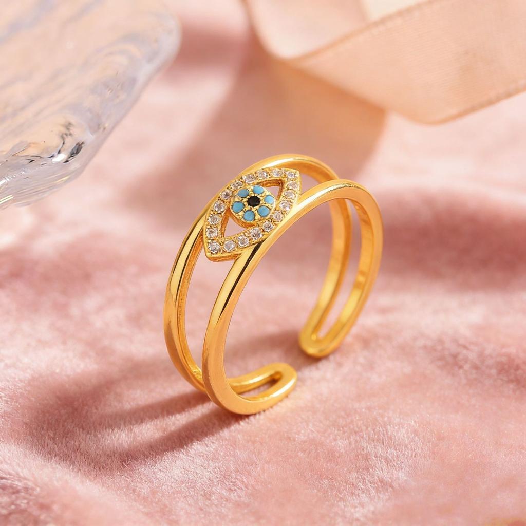 Ring Female Niche Personality Opening Adjustable Non-fading Jewelry Couple Jewelry