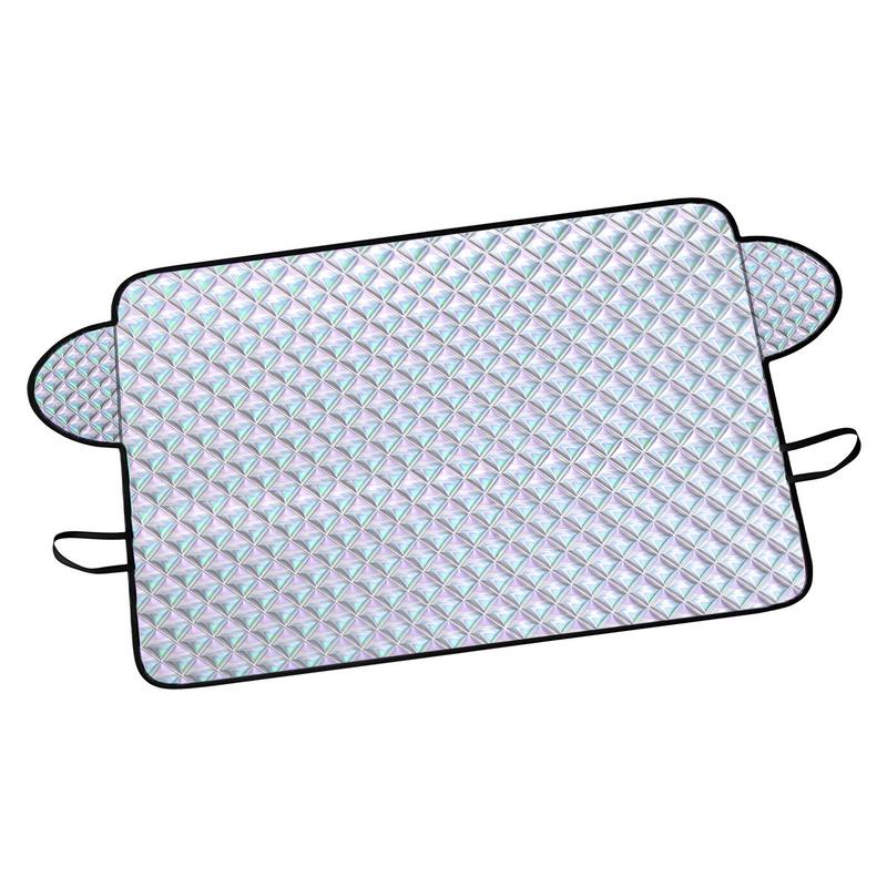 

Car Winter Windshield Cover 4-Layer Frost And Ice Removal Sunshade Windshield Cover Windshield Cover For Ice And Snow Frost And belgium