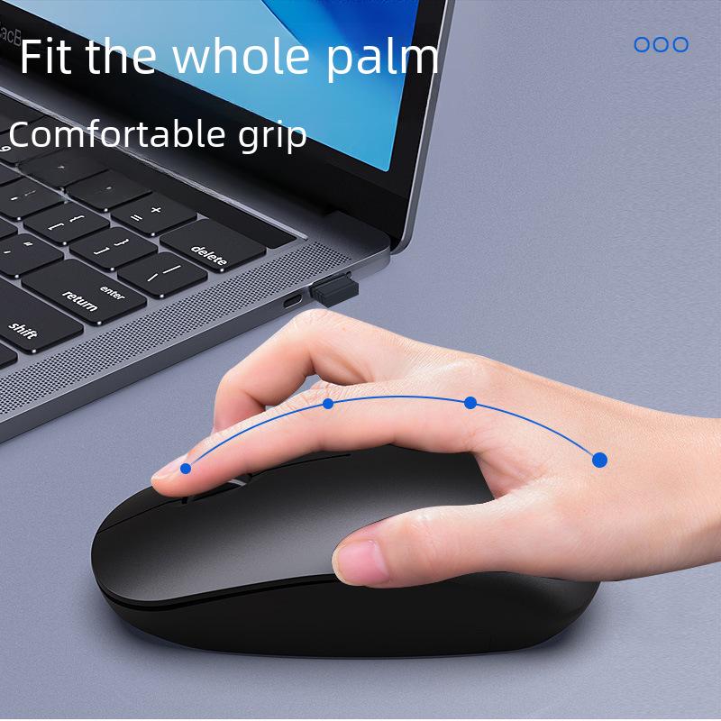 2.4G Wireless Silent Bluetooth Mouse for Laptops, Office, and Gaming