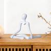 Thinker Statue Unique Art Crafts Collectible Desktop Ornament Decorative Figurine for Desk Shelf Bookshelf Dining Table Bedroom