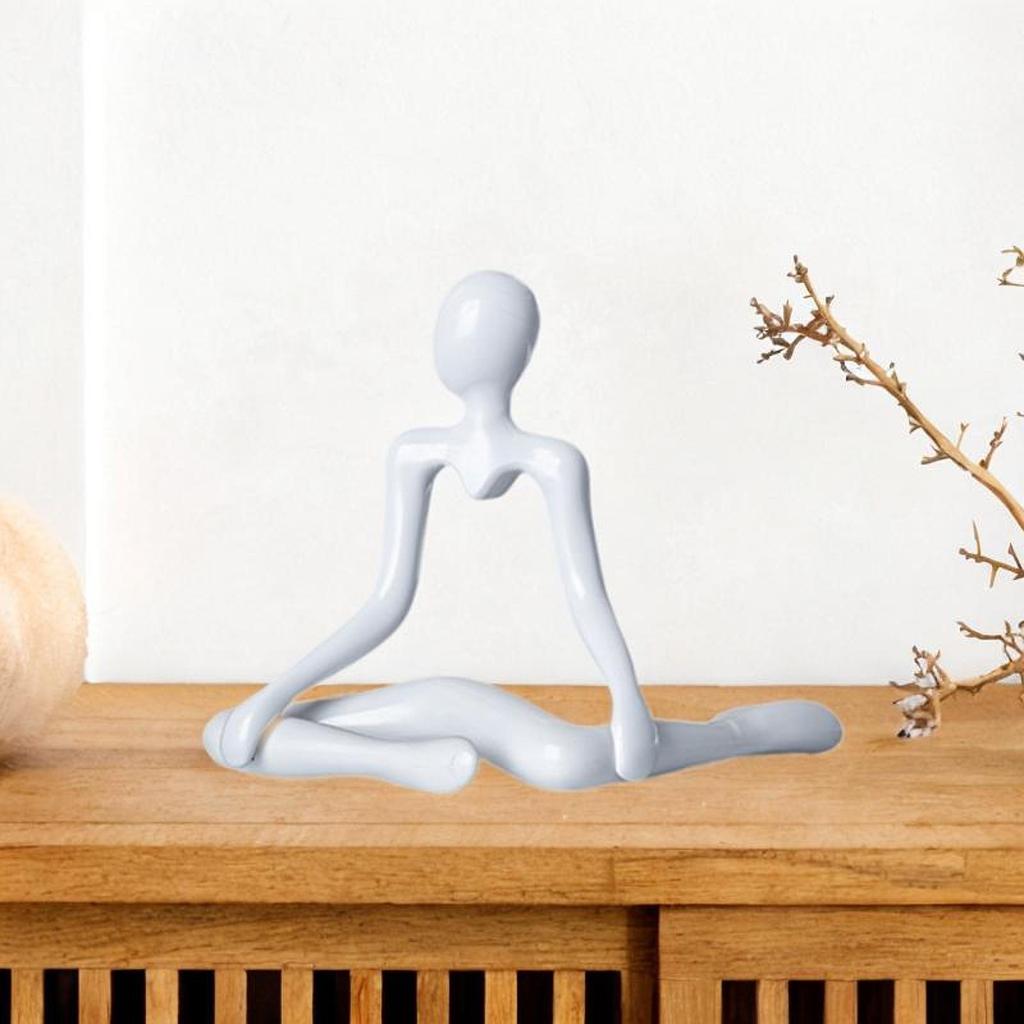 Thinker Statue Unique Art Crafts Collectible Desktop Ornament Decorative Figurine for Desk Shelf Bookshelf Dining Table Bedroom
