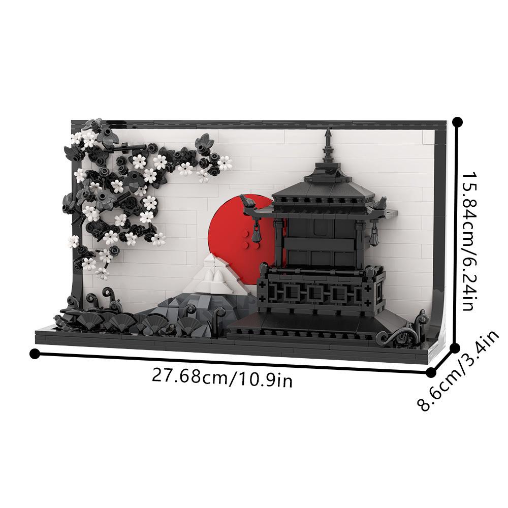 

Non-Toxic Moc Art Creative Design Background Board Building Block Model Small Particle Children S Puzzle Assembly Building Block Toy Electronic drawings