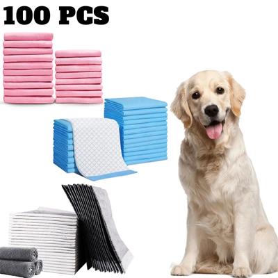 100-Pack Of 33 * 45cm Pet Urine Pads, Non Wetting And Thick Protective Pads, Leak Proof