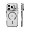 Luxury Magnetic Shockproof Clear Bumper Case for iPhone 17 Pro Max 16 15 14 13 12 Plus Air For Magsafe Lens Protect Stand Cover