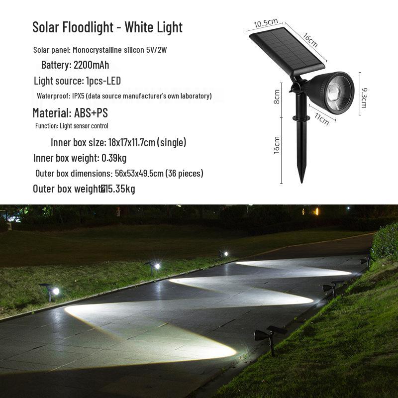 Solar Tree Spotlight for Outdoor Gardens - Illuminate Your Landscape with Sunset Glow