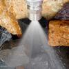 1 pcs 1/8" 1/4" 3/8" /1/2"SS solid full cone spray nozzle,Washing treatment before plating,Chemical treatment