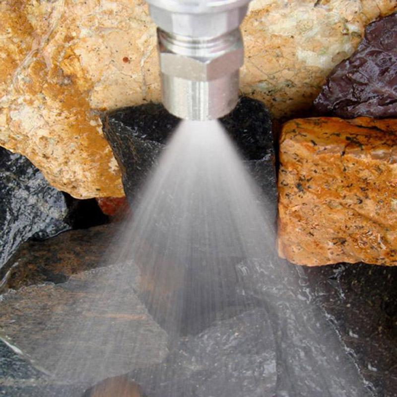 1 pcs 1/8" 1/4" 3/8" /1/2"SS solid full cone spray nozzle,Washing treatment before plating,Chemical treatment