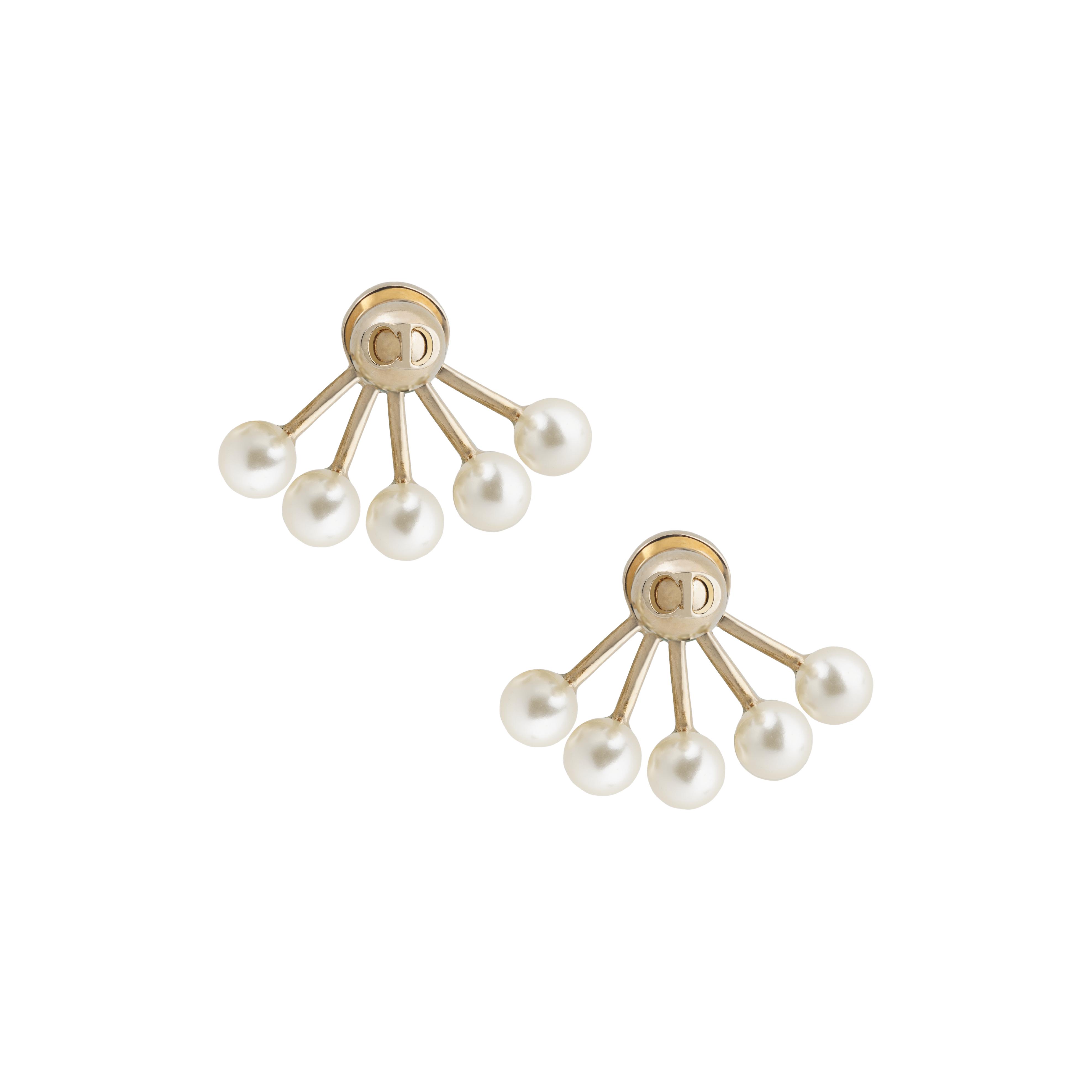 Dior Women's Gold La Petite Tribale Resin Bead Metal Earrings Earrings E0671trers-D301