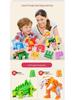 Power Rangers Alphabet & Number Transforming Robot Building Blocks Toy Set for Kids