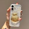 Langling Gold Foil Lucky Bag Transparent Anti-Fall iPhone Case