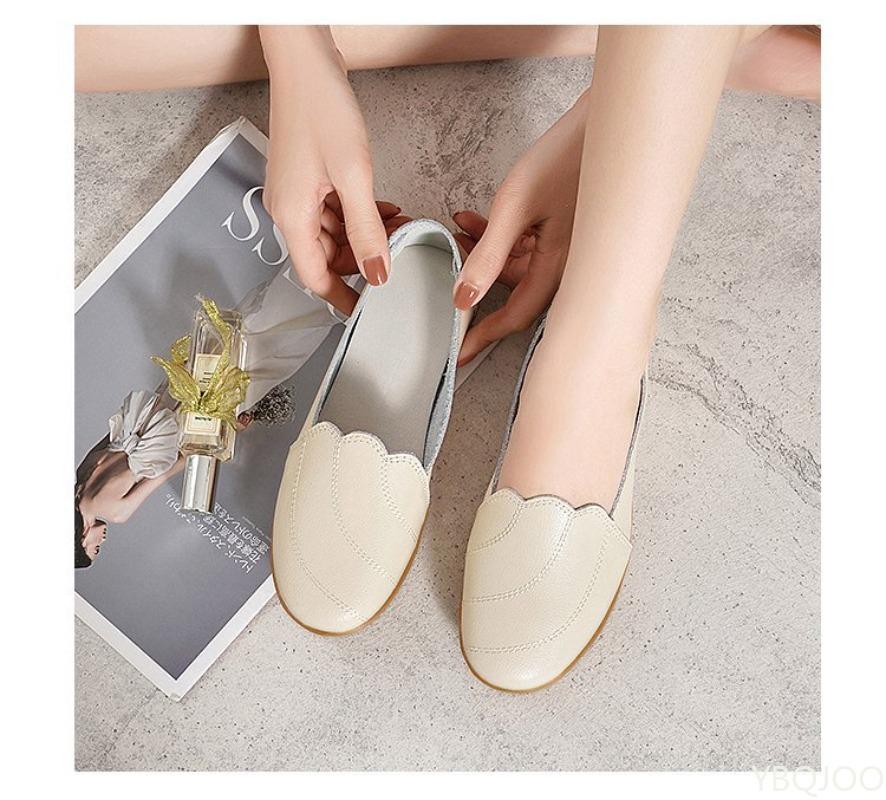 Fashion 2025 summer new casual comfortable Women's flat shoes Fashionable versatile women's shoes Anti-slip minimalist soft-soled shoes