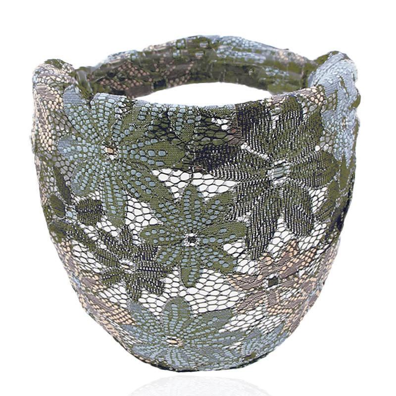 Lace Headband, Fashionable, Breathable, Wide-edged Headband For Women