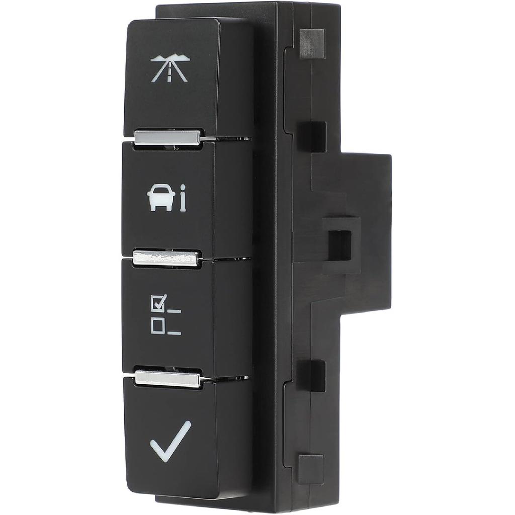 cciyu Car Driver Information Center Switch Fits for Chevrolet Tahoe 2007-2013, 2007-2014 Silverado Suburban Avalanche Express Savana Sierra Yukon XL