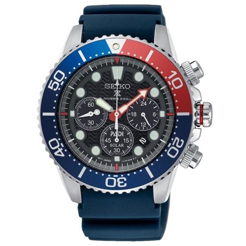 

Seiko Padi Prospex Chronograph Diver s 200m Bezel Watch SSC785P1, Diver, Chronograph.