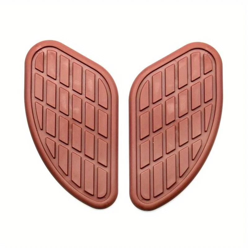 2 buc/pachet Retro motocicletă Cafe Racer gaz rezervor de combustibil cauciuc autocolant protector genunchi rezervor pad grip Decal pentru Honda Yamaha Harley Honda