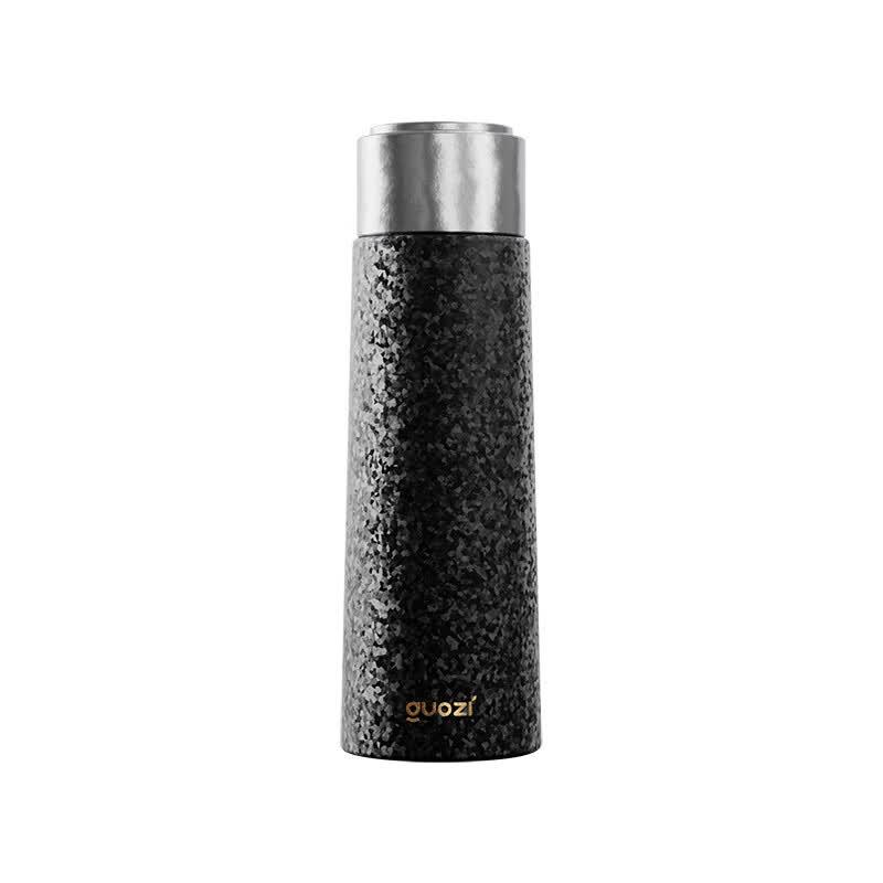 GUOZI Pure Titanium Tea Infuser Insulated Bottle