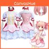Madoka Kaname Puella Magi Madoka Magica Cosplay Costume Elegant Maid Dress Set