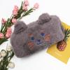 Soft Pencil Case Plush Large Capacity Student Stationery Box Cute Storage Bag