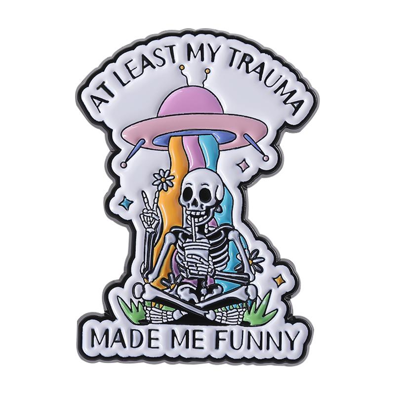 Custom Quote Enamel Pins Twas The Tism M'Lord Mental Health Reminders Funny Spanish Saying Brooches Lapel Badge Jewelry Gifts