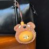 Lute Shape Handheld Accessory Little Bear Design Lanyard Pendant Gourd Pendant  Gift Giving