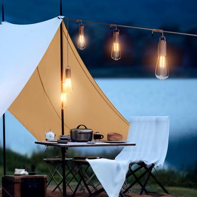 Warm Tent Light USB Charging Camping Tent Travel Lamp Battery Operated Lightweight for Hiking Fishing Outage Power Failure
