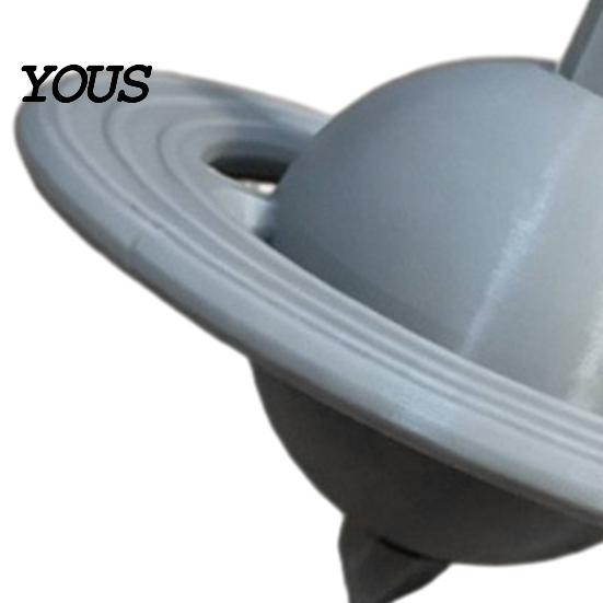 Stable Display Planet 3D Printed Gyro Toy, with Integrated Counterweight Base, Desktop Decoration Model Toy Ornament, Matte Surface Durable