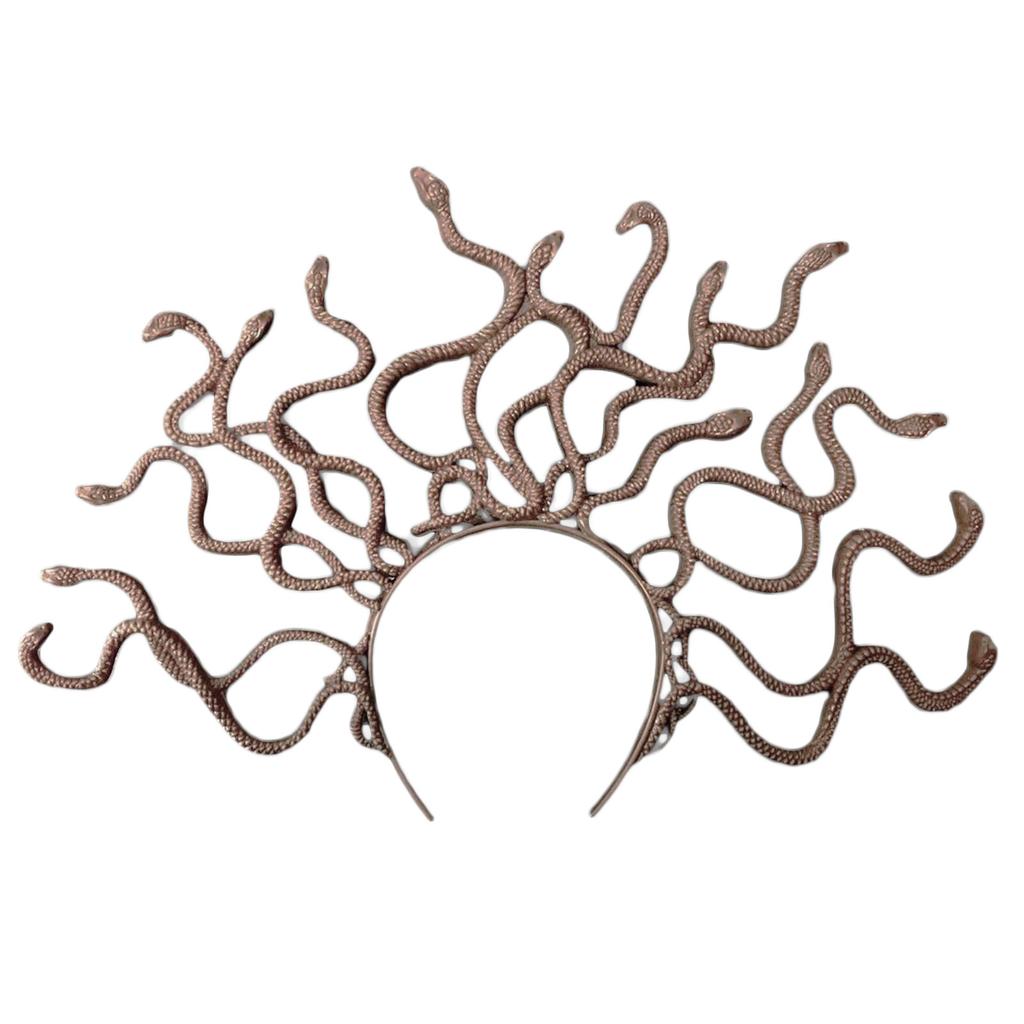 Stirnband Gruselige Schlange Haarband Cosplay Kostüm Rollenspiel Party Verkleidung Kleidung Accessoires Neuheit Haarreif