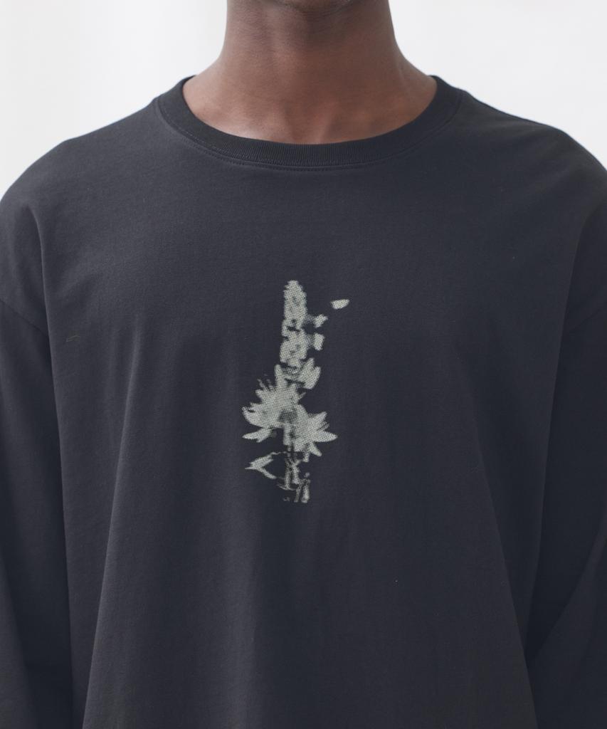 Iseuteuseobiseusyab Asphodel Flower Long Sleeve - Black