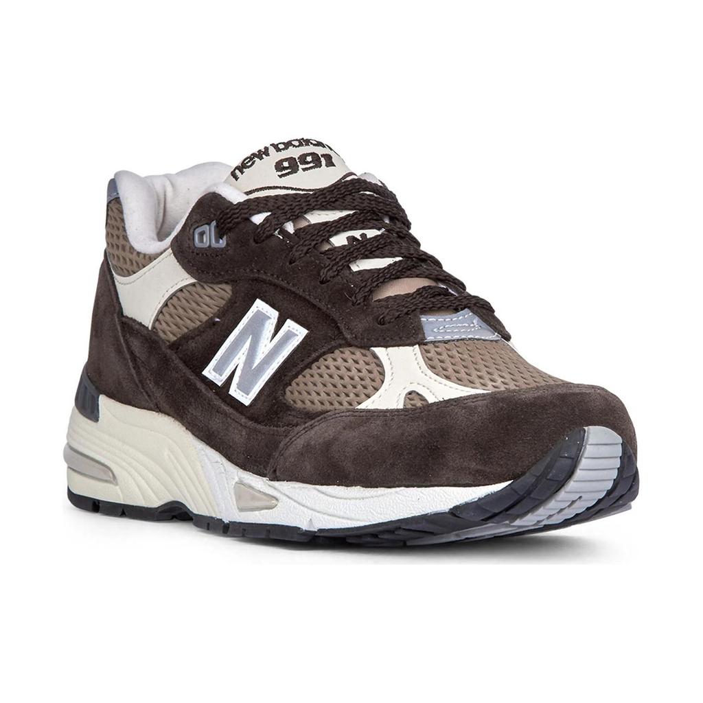 New Balance 991 Made In England Finale Pack - Delicioso Men Sneakers Brown Silver-Mink Oyster-Grey M991BGC
