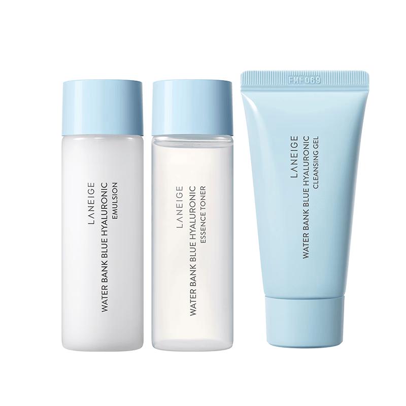 LANEIGE Water Bank Blue Hyaluronic Skincare Trial Set