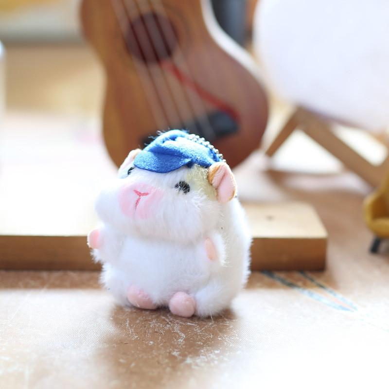 Guinea Pig Plush Stuffed Keychain Backpack Decor Short Plush Toy Gift For Kids