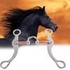 Stainless Steel Thickeness Bit Loose Mouth Bit Roller for Horse