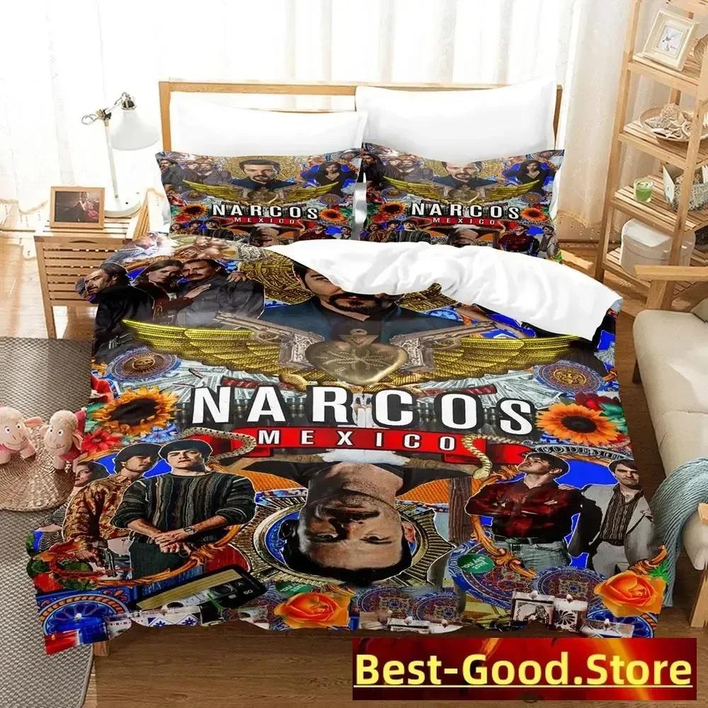 Personelity Narcos Bedding Set Single Twin Printed Bed Set With Pillowcase Bed Duvet Cover Single Double Queen Super King Size