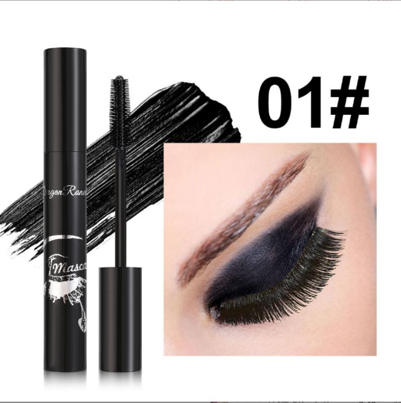 Plump Big Eyes 4D Водостойкая густая удлиняющая подкручивающая длинная тушь для ресниц Кремовая подкручивающая длинная черная удлиняющая