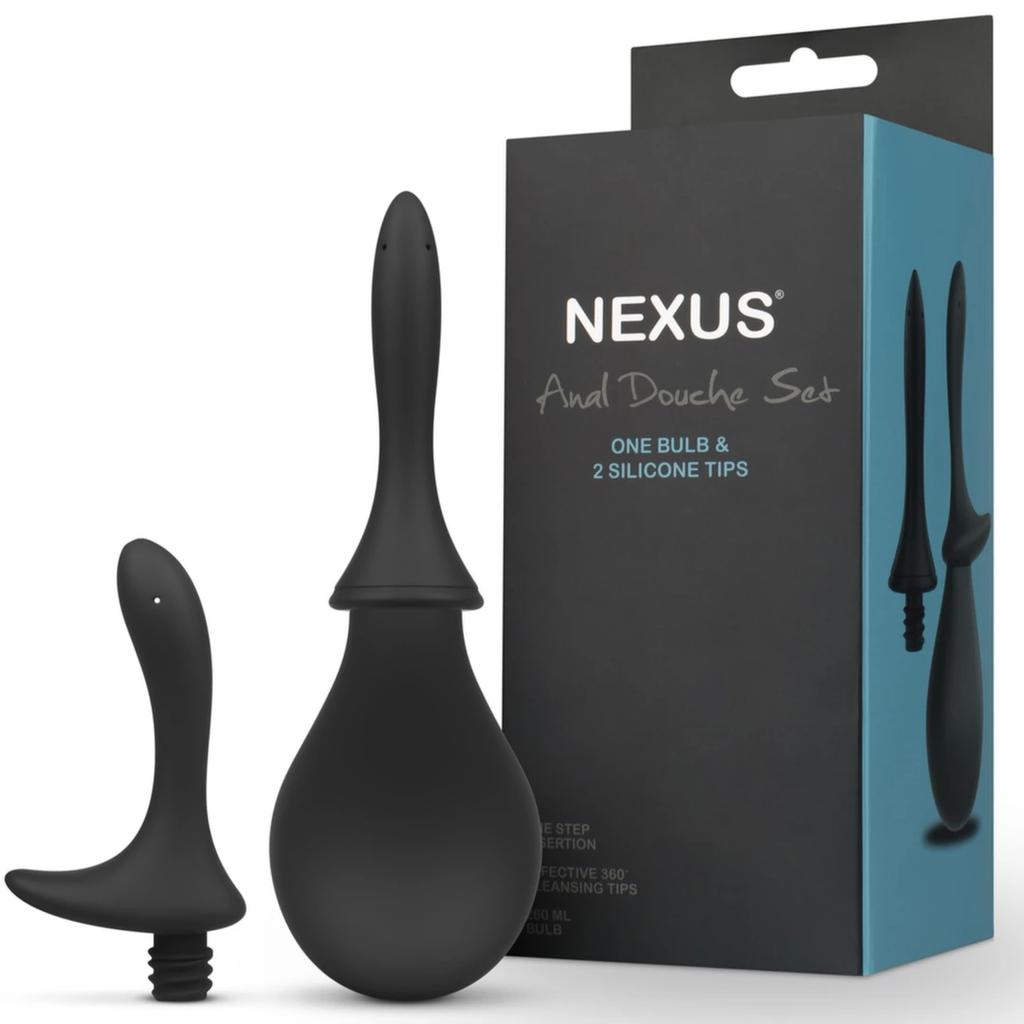 Pear - Nexus Anal Douche 260 Ml With Two Sillicone Nozzles