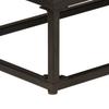 Sideboard Black 55 x 30 x 76 cm Solid Mango Wood and Iron