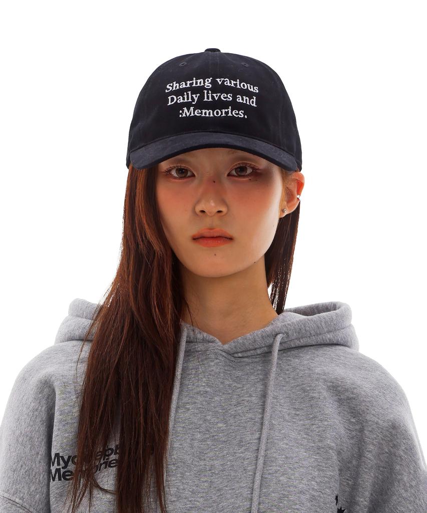 Maidibbeullumemolijeu Sharing Memories Ball Cap (Black)