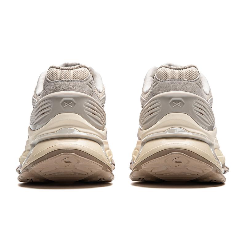 New LiNing Low-Top Casual Shoes Men's Light Gray AZGU061-1