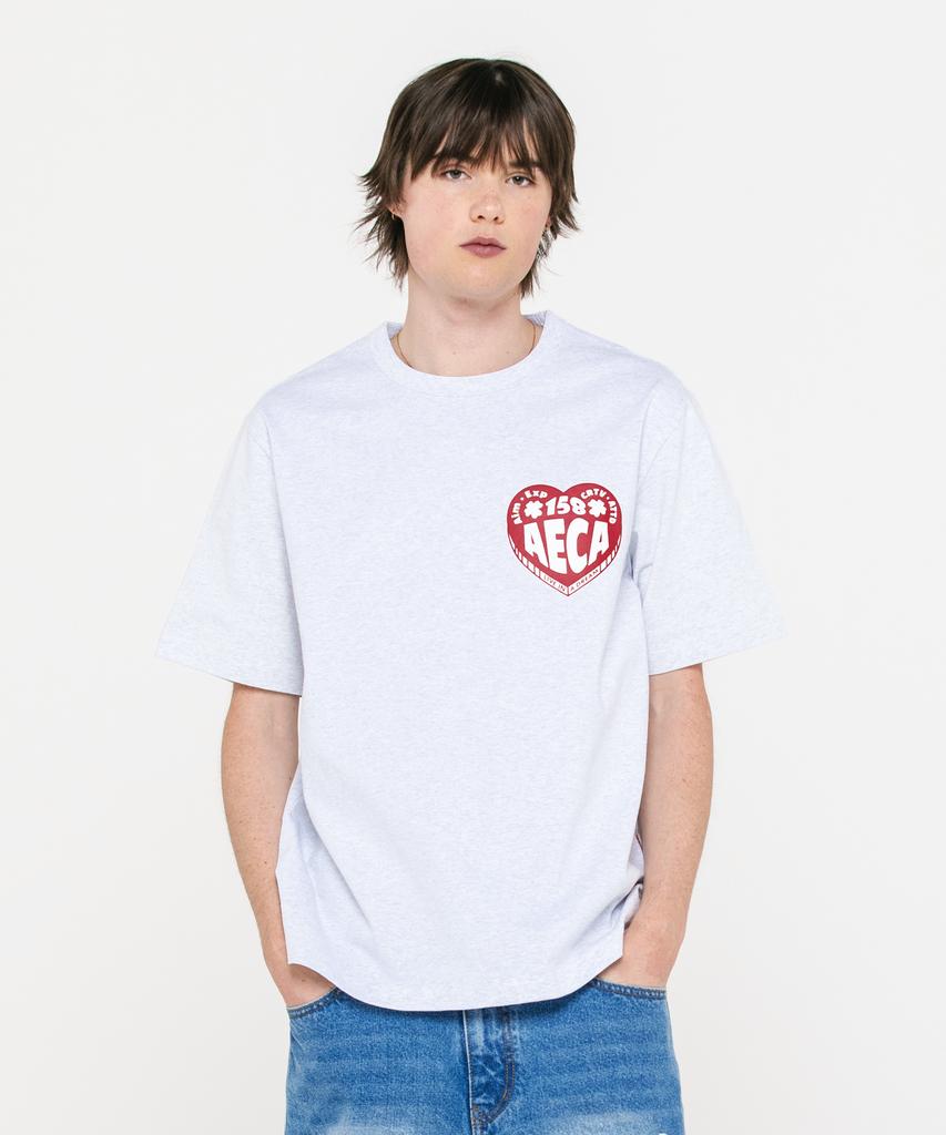 AECA Aeca Love Half Sleeve-White