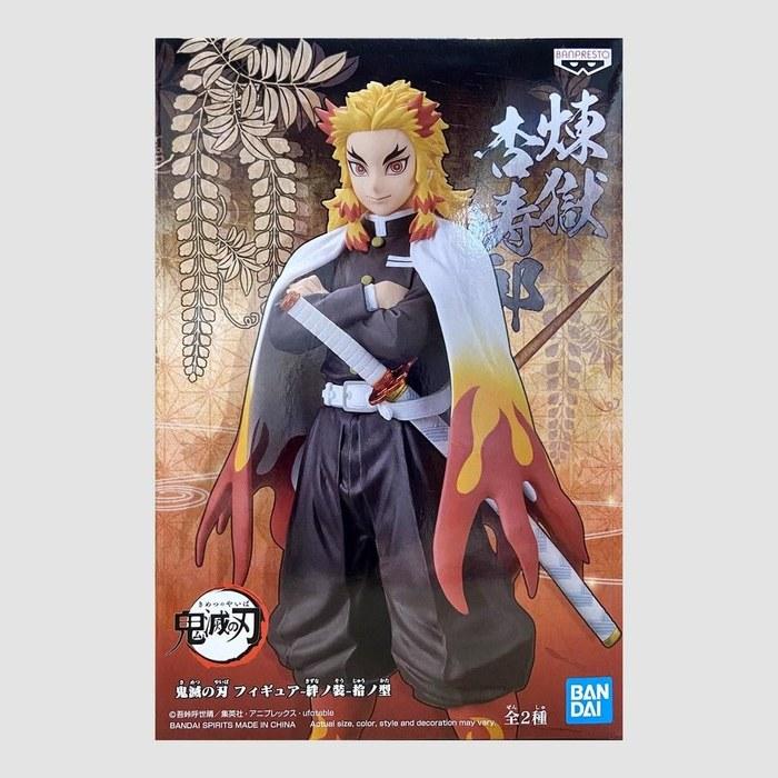 Banpresto Demon Slayer Figure Kizuna Sousou 10th Form Rengoku Kyoujurou Black