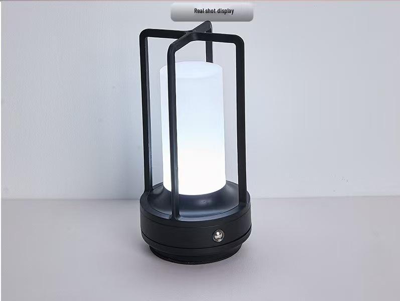 Creative Macaron Color LED Table Lamp: USB Rechargeable, Plug-in, Portable Camping & Cartoon Atmosphere Night Light