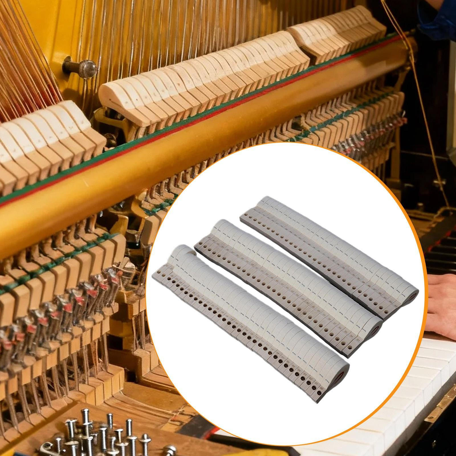 Набор молоточков для пианино, Компактные аксессуары для обслуживания инструмента, Прочные, Деревянные запасные части White wood