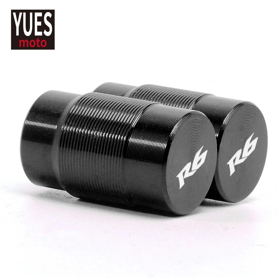 Accesorii pentru motociclete Piese universale cnc roată roată roată roată capac supape pentru YAMAHA YZF R6 1998-2016 2017