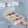 Fresh-keeping Seasoning Storage Box 9 Grids Snack Fruits Food Box Food Container  Food Storage
